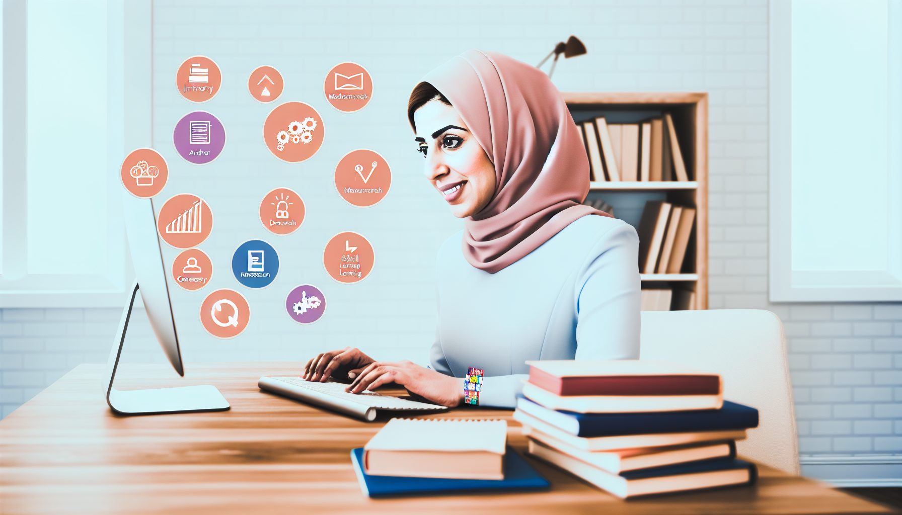 Professional skill building illustration for article: Skills Gap Analysis: Identifying and Closing Professional Development Gaps for Career Growth